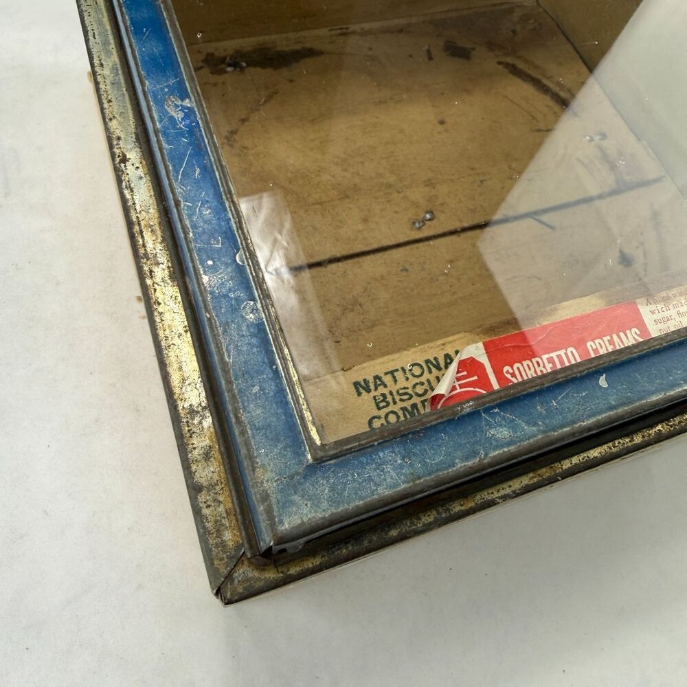 Vintage National Biscuit Company Nabisco Display Box With Glass Lid - Picture 16 of 16